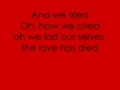 Lagu you lost me - Christina Aguilera - with on-screen lyrics!