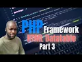 PHP C Framework HTML Datatable Object PHP Create Table HTML Table Server Side Table Part 3