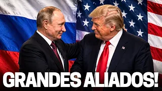 Putin e Trump: “EUA e Rússia retomarão relações”! E Zelensky? Europa adota sanções contra Israel!