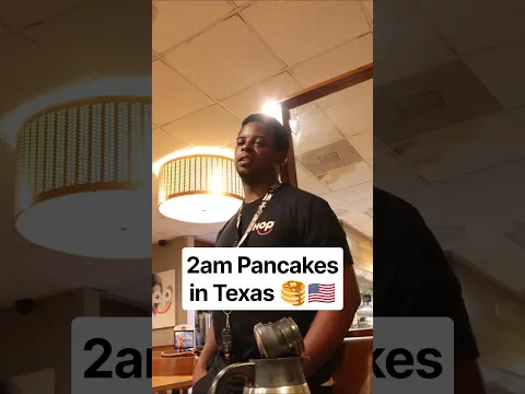 2am Pancakes in Texas 🥞🇺🇸