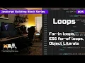 For In Loops ES6 For Of Loops Objects Literals - Javascript Building Blocks 15