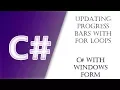 C Programming Tutorial for Beginners - Updating progress bars with for loops