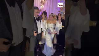 رقص خالة ضاضا اسماعيل الليثي من حفل زفافها صابرين سعيد اخت زوجة اسماعيل الليثي 
