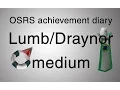 OSRS Lumbridge and Draynor medium diary guide