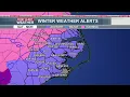 Wintry weather still on target for the weekend