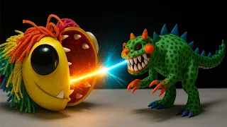 😱 YARN POPPY PLAYTIME vs ZOOCHOSIS MUTANTE MULTIVERSO - ¡La BATALLA DIY MÁS TERRORÍFICA! 💀🔥