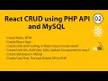 Navigation Link and Handle Routing React CRUD Using PHP API and MySQL - 02
