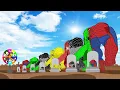 Download Lagu Long Slide Game with Cow Elephant Gorilla Hippopotamus Tiger 3d Animal Game Funny 3d Animals