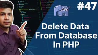 Delete data in php how to delete data in php php tutorial for beginners - 47
