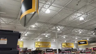 Newer Edge Ceiling Fans at a Hardware Store
