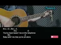Wyatt Flores - Drive All Night Guitar Chords Lyrics