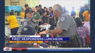 First Responders luncheon