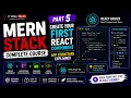 MERN Stack Complete Course Part 5 Create Your First React Component App Structure Explained