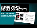 Core cybersecurity concepts and their relation to microcontroller security hardware