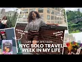 Download Lagu NYC SOLO TRAVEL VLOG (COULD I MOVE TO NEW YORK?, SHOPPING, SHOWS, \u0026 BOOK CLUB) | LIA LAVON