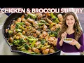 One Pan Chicken and Broccoli Stir Fry Dinner in 30 Minutes