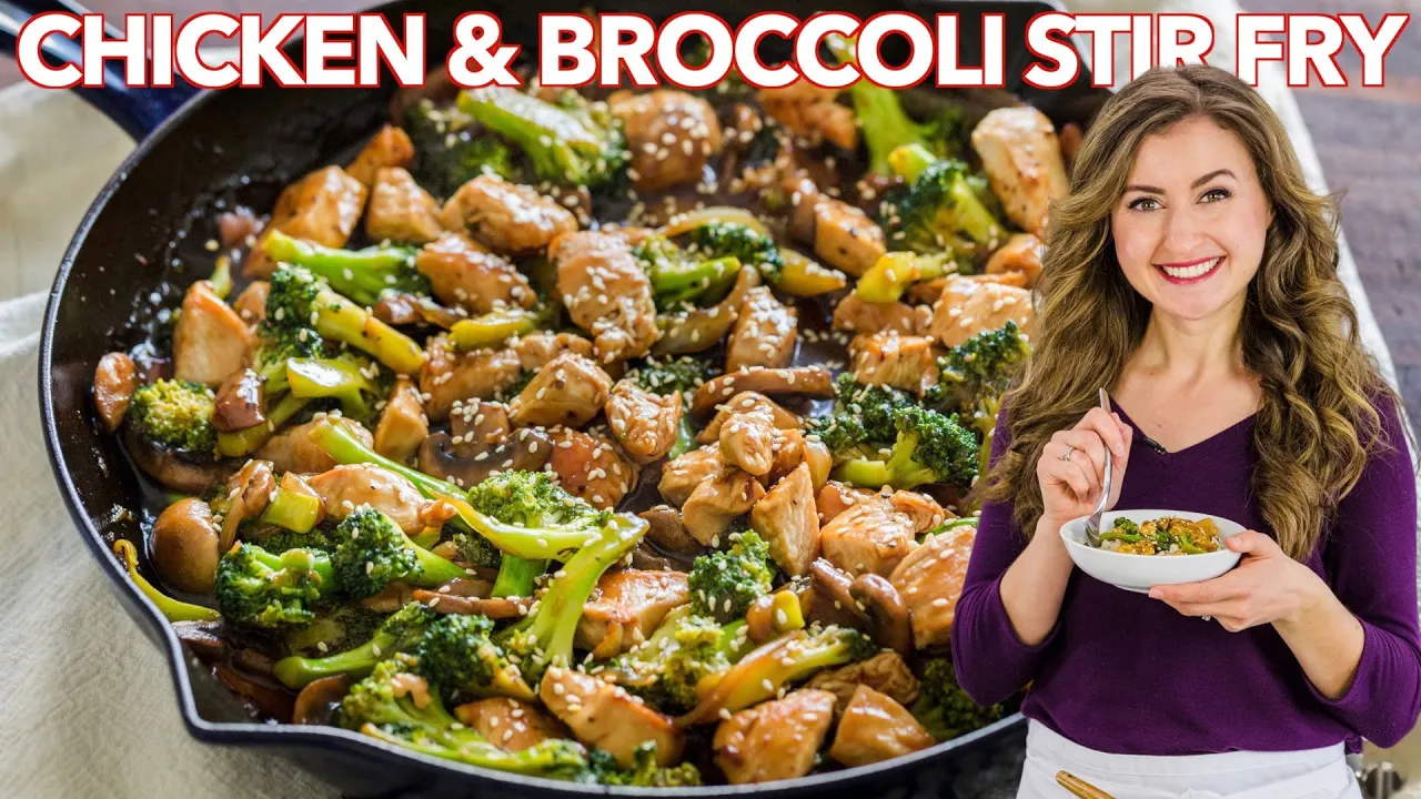 One Pan Chicken and Broccoli Stir Fry | Dinner in 30 Minutes