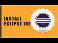 Eclipse IDE for Java developers Install Eclipse IDE in windows