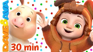 This Little Piggy Colors Nursery Rhymes Happy Birthday Song Baby Songs By Dave And Ava 