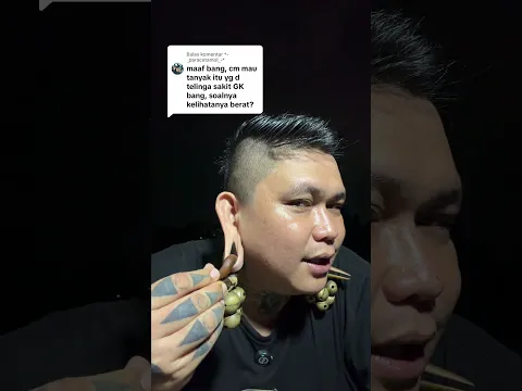 Anak Muda Dayak Masih Telinga Panjang #dayak #kalimantan #shorts