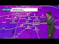 Bitterly cold Monday AM milder weather returns by midweek