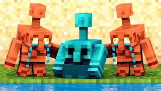 Copper Golem Life 1 - Minecraft Animation
