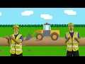 Puistopartio - Tehdään tie | Lastenlauluja työkoneista