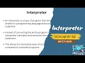 Interpreters Key Concepts Phases Advantages Disadvantages Interpreter vs Compiler