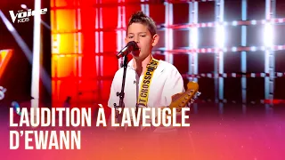 Ewann chante "Allumer le feu" de Johnny Hallyday | The Voice Kids 2026 | Auditions à l'aveugle