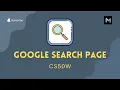 Google Search Page - CS50W Project 0