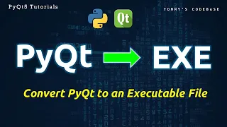 Convert PyQt scripts to EXE