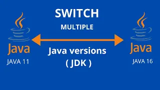 How to switch between the multiple Java versions JDK in windows 10 Switch between java 8 11 15 17