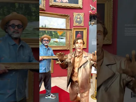 Funny statue prank!