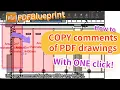 Calculate the quantity using PDF drawings this copy annotation function will be very helpful