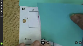 Area of Combined Rectangles Homework 1