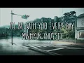 Download Lagu i'll be with you every day by minhyun of nu'est but it's raining