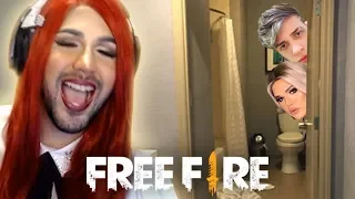 TUDO O QUE ROLOU NA CASA DO DRZZY!! | Free Fire - Samira Close