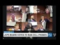 JCPS board votes to ban cellphones during entire school day for 2025-26 year