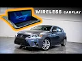 Lexus CT200h Wireless CarPlay Upgrade Hamilton 10 25 Screen Install