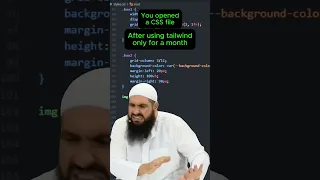 Vanilla CSS vs Tailwind CSS Reaction