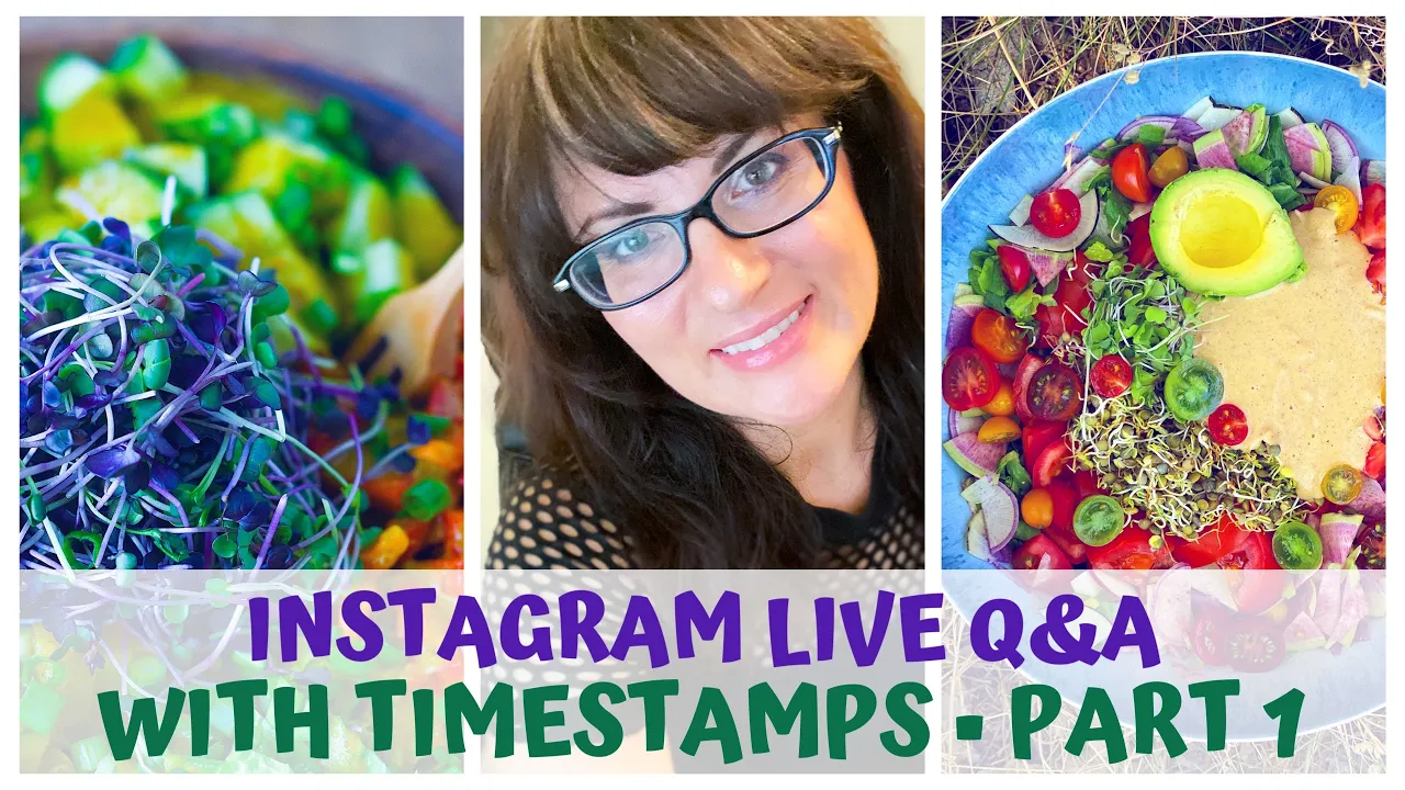 INSTAGRAM LIVE Q&A 49 QUESTIONS WITH TIMESTAMPS  PART 1