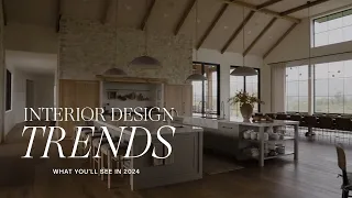 Interior Design Trends To Keep An Eye On Warm Reds Statement Tile and More