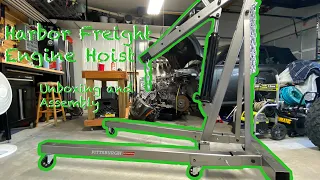 Engine hoist - Harbor Freight