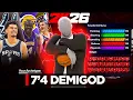 ALL AROUND 7 4 DEMIGOD IS BROKEN IN NBA2K26 - THIS 7 4 BUILD HAS ZERO WEAKNESSES BEST BUILD 2K26