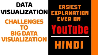 Challenges to Big Data Visualization ll Data Analytics ll Explained in Hindi