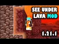 How to Find Ancient Debris Going Under Lava In Minecraft 1 21 1 Its a Mod