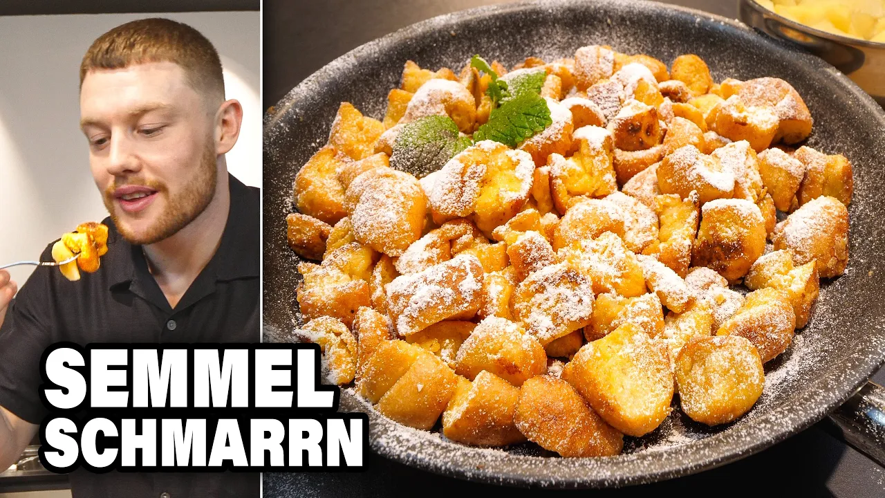 Kaiserschmarren (einfaches Rezept). 