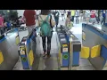 Getting the Train at Taoyuan Railway Station Taiwan Travel