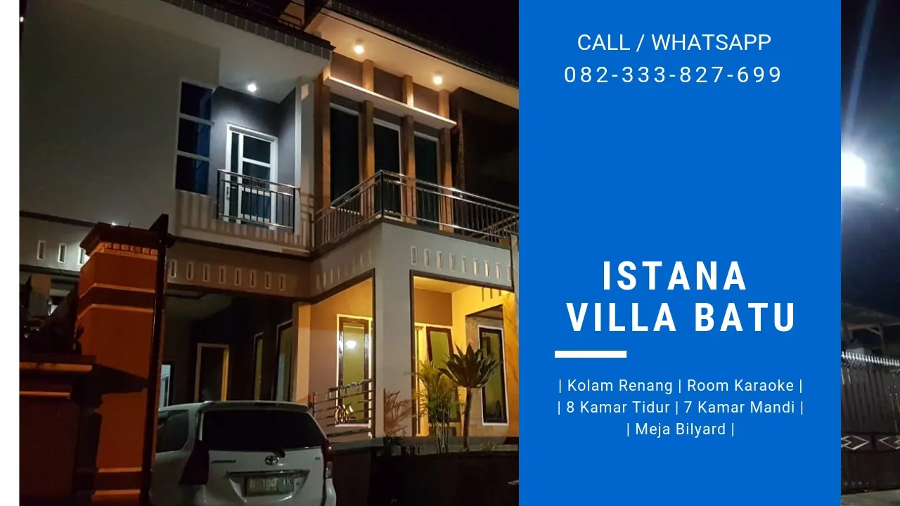 
          
          
          
            
            Villa Di Batu Malang Dekat Jatim Park 3
          
        . 