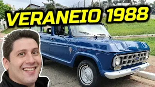 Chevrolet Veraneio 88, motor 4.1 álcool, último ano da primeira geração // Caçador de Carros